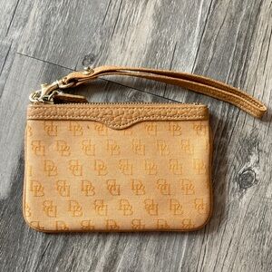 Dooney & Bourke Signature Wristlet.